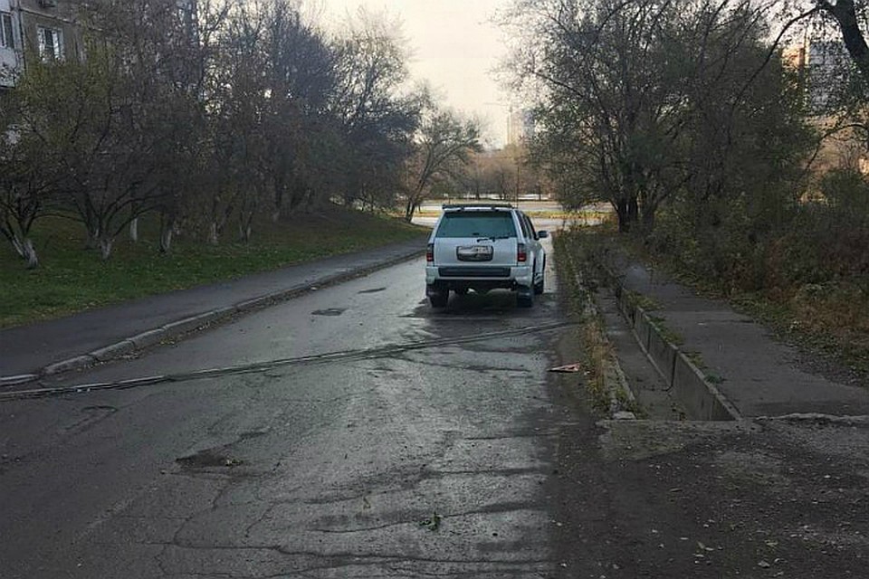 Трезвый водитель в Хабаровске не заметил старушку на дороге