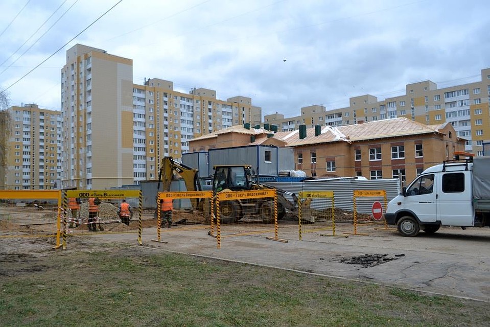 Новый детский сад на Октябрьском проспекте в Твери