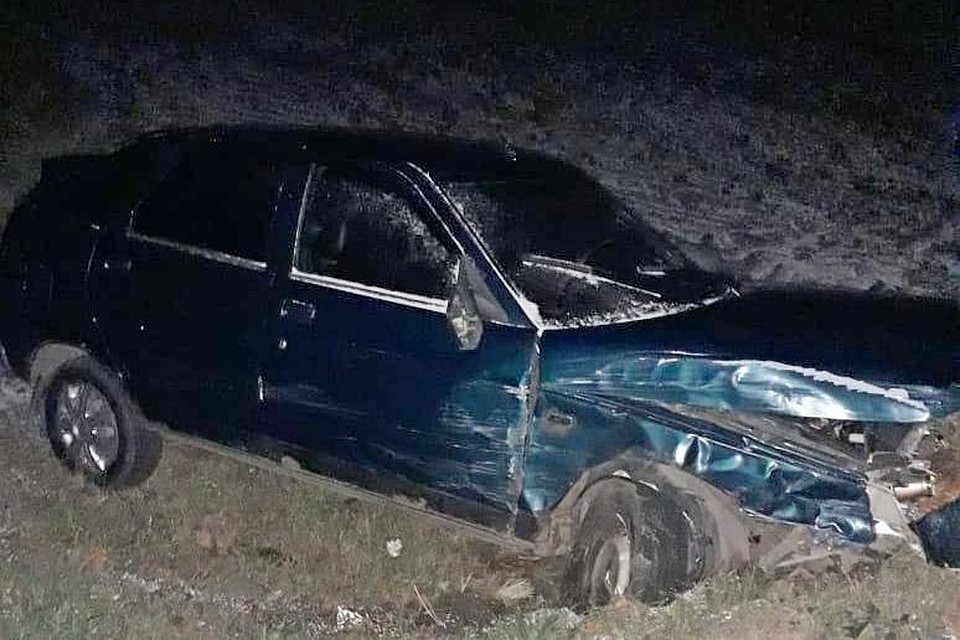 ВАЗ после ДТП с "Окой"