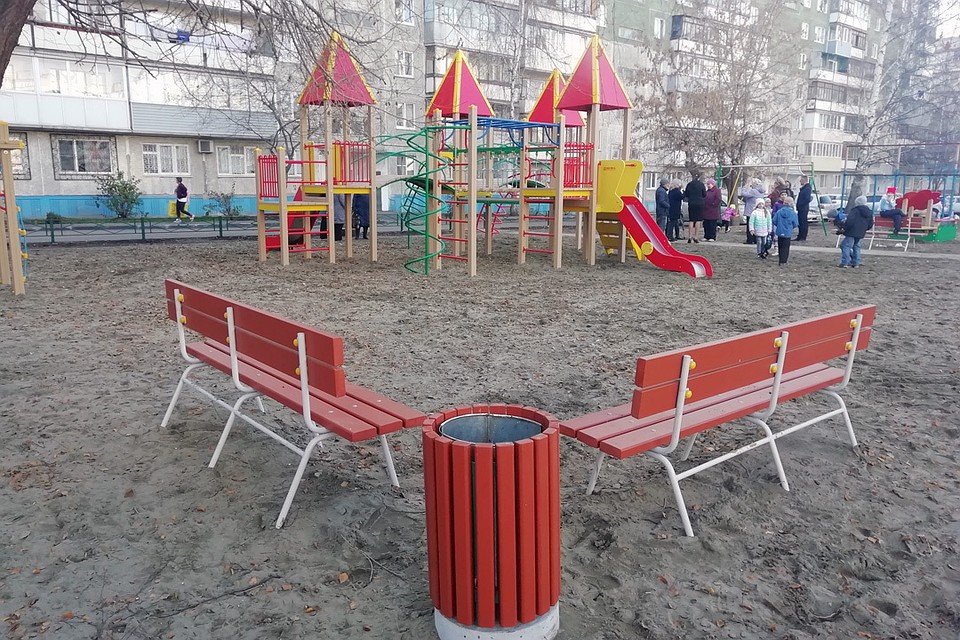 Благоустройство дворов в Барнауле