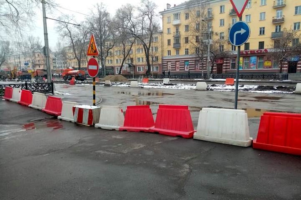 Горожане оказались не готовы к перекрытию части проспекта