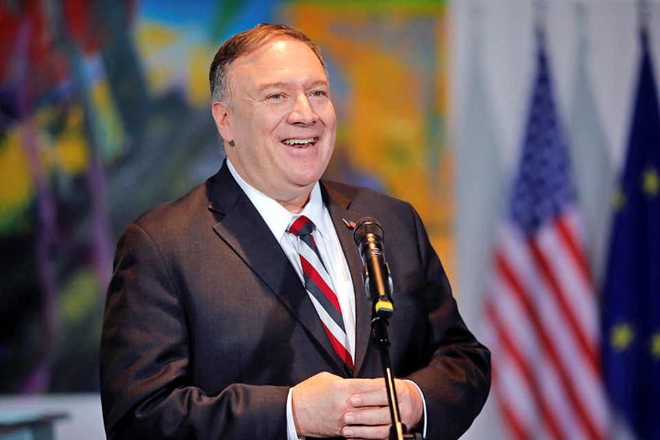 Госсекретарь США Майк Помпео заявил в Берлине, что Украина - не самостоятельное государство.