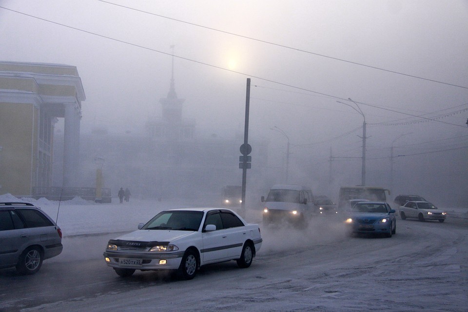 Мороз на Алтае
