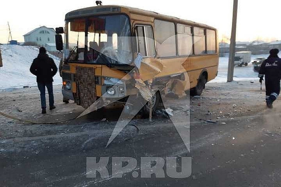 СК начал проверку по ДТП с автобусом, в котором ехали кадеты из Усолья-Сибирского.
