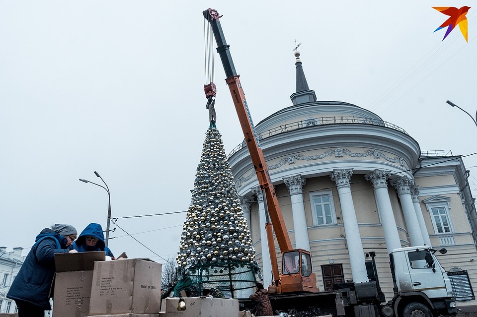 Орел готовится к новому году
