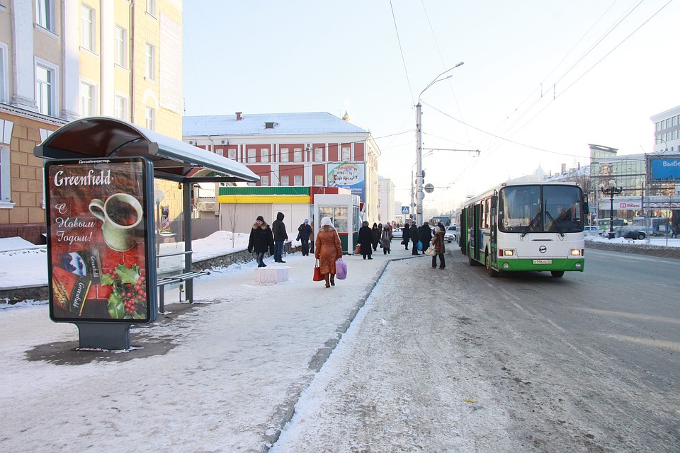 Не "умная" остановка в Барнауле