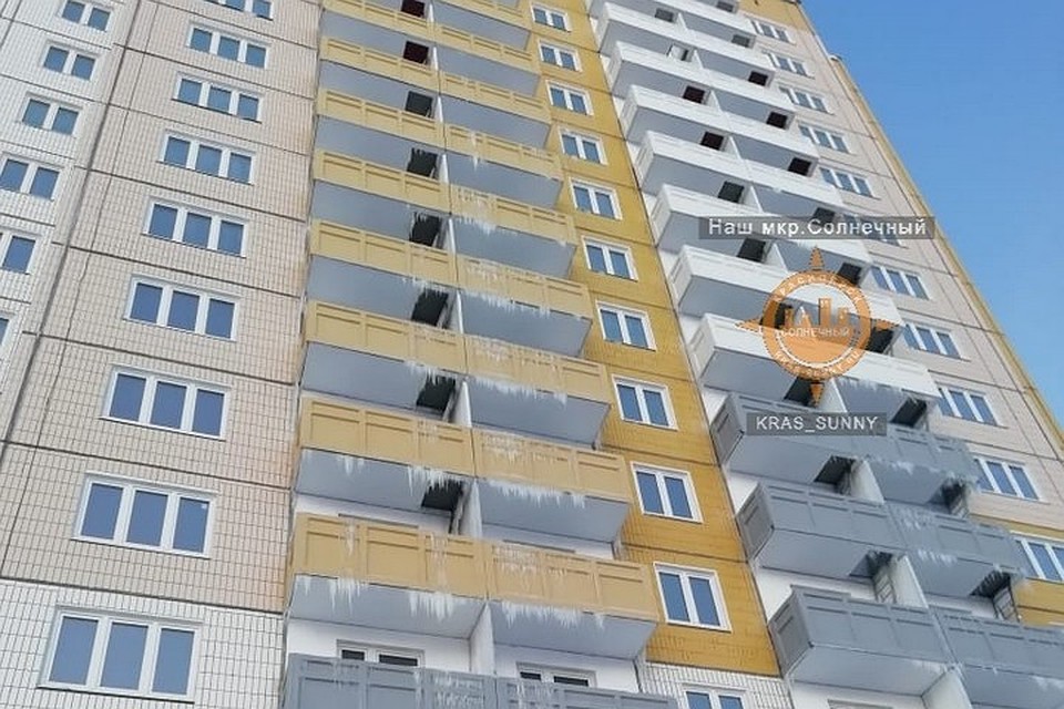 В Красноярске потоками кипятка испорчены квартиры на 16 этажах новостройки. Фото: "Наш мкр. Солнечный"
