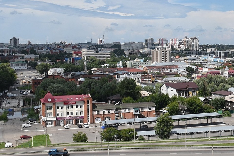 Вид на Барнаул. Фото: Минтранс Алтайского края