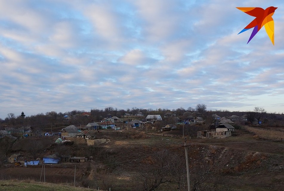 Вот такая зима в Молдове - на санках не покатаешься