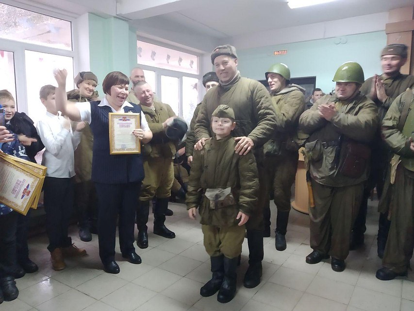 Были в Славинске и участники клубов, принявшие участие в реконструкции впервые
