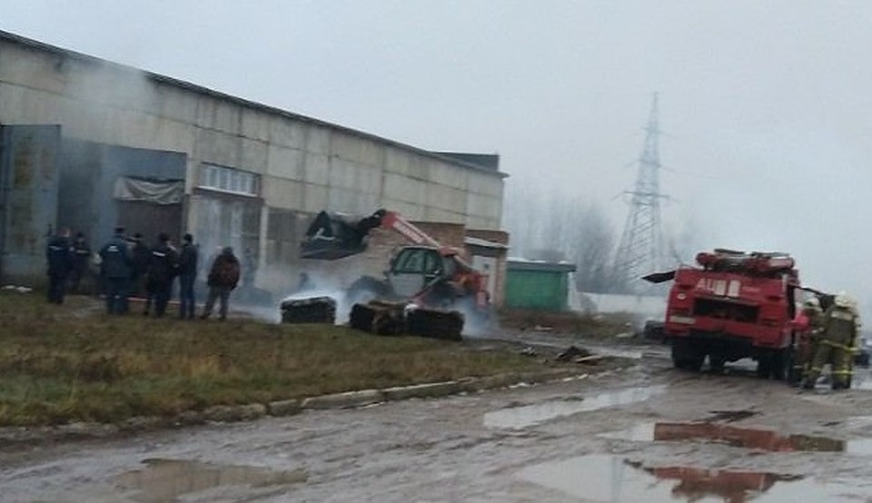 Ущерб и причина пожара устанавливаются