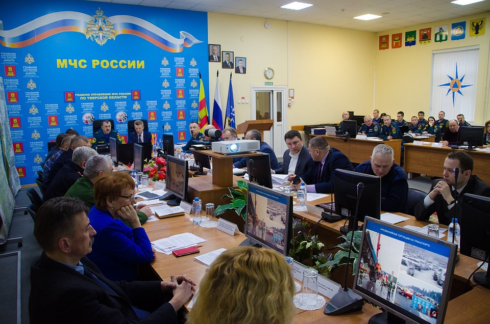 В Тверской области проходят масштабные учения по предотвращению ЧС Фото: ГУ МЧС России по Тверской области