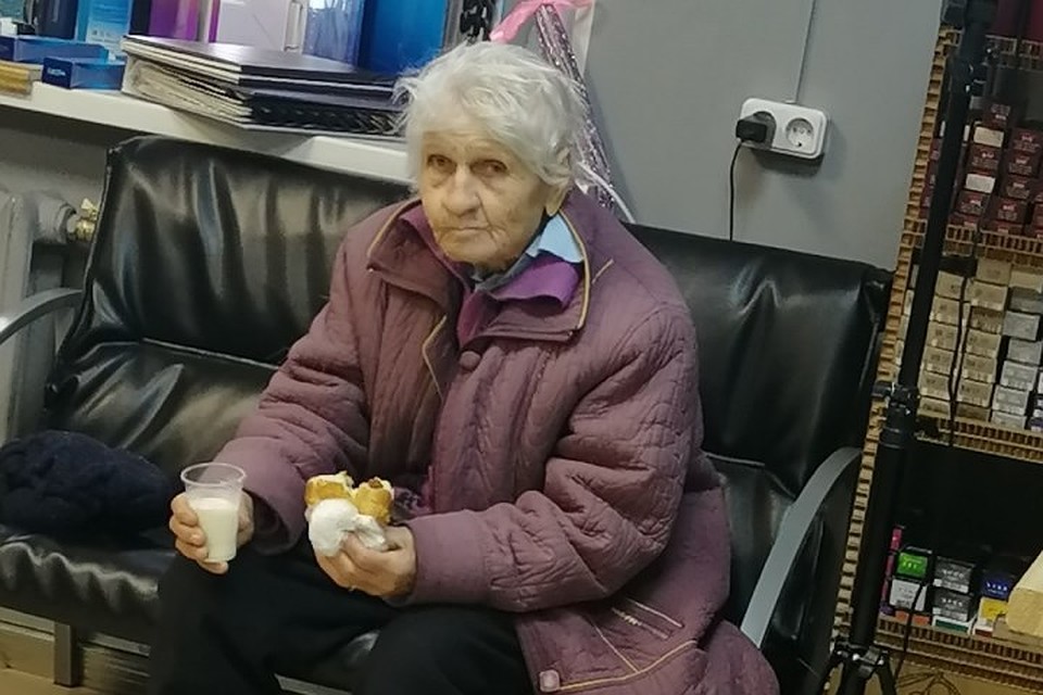 В Кемерове ищут родственников бездомной бабушки. Фото: "Регион42"/ vk.com