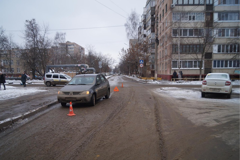 В Орле «Рено Логан» сбил 11-летнего мальчика. Фото: УГИБДД УМВД России по Орловской области