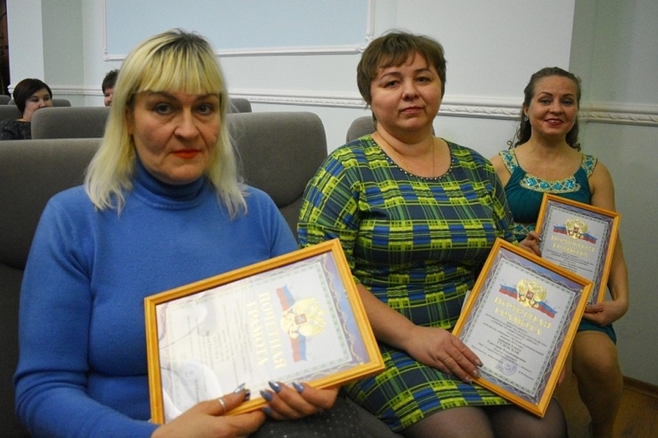 Лучшим дворникам Липецка вручили благодарственные письма и премии