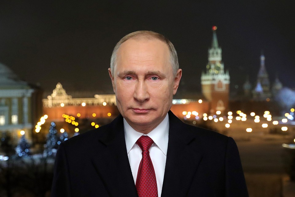 В Новый год 2020 Владимир Путин обратится к россиянам с традиционным поздравлением