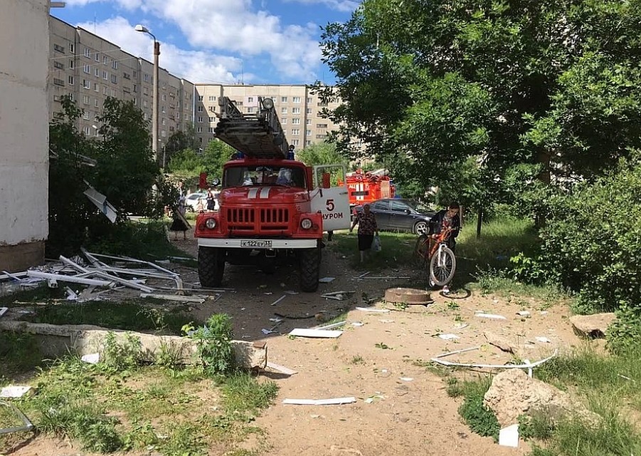 Взрыв газа в Муроме
