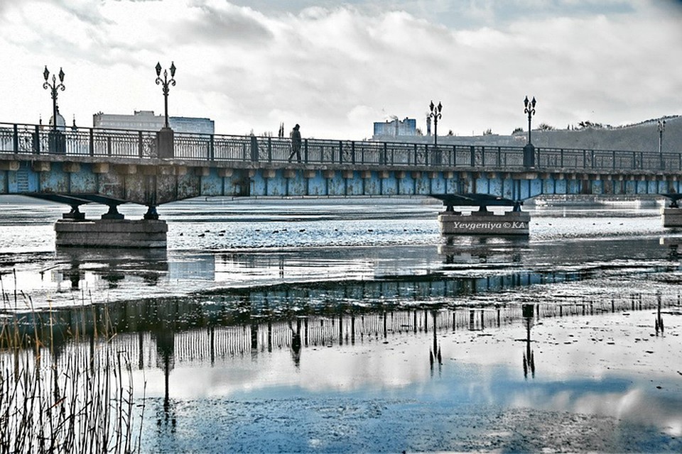 Январь в Донецке. Фото: Евгения Карпачева