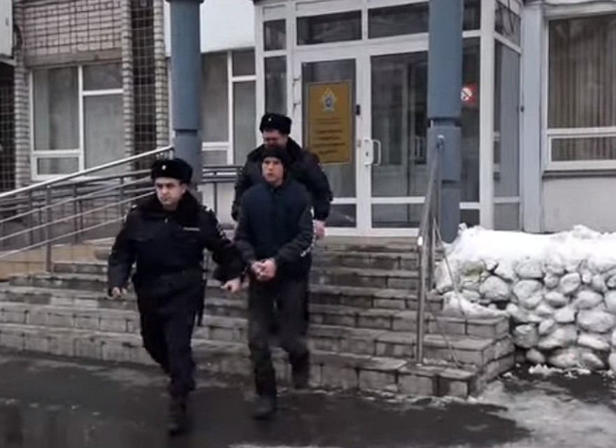 Стоп-кадр видео СУ СК РФ.