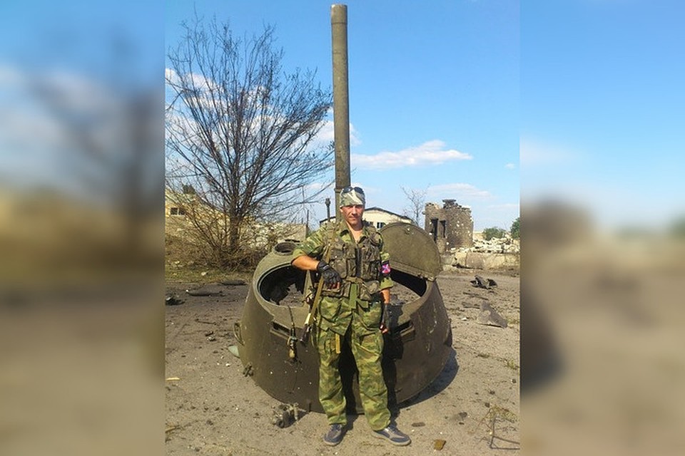 Защищать свою землю «Грин» пошел в самом начале конфликта. Фото: facebook.com