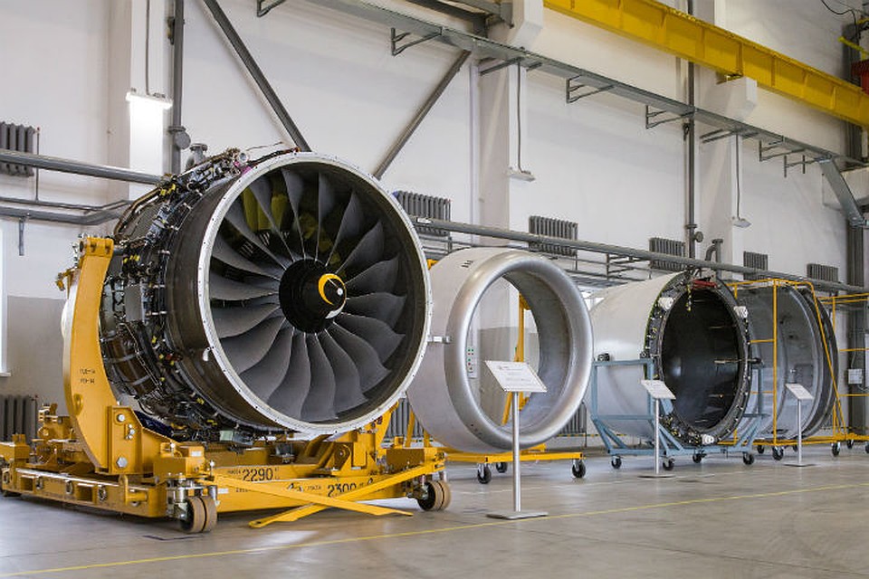 Первые российские двигателя для самолета МС-21 доставили на Иркутский авиазавод. Фото: Госкорпорация Ростех