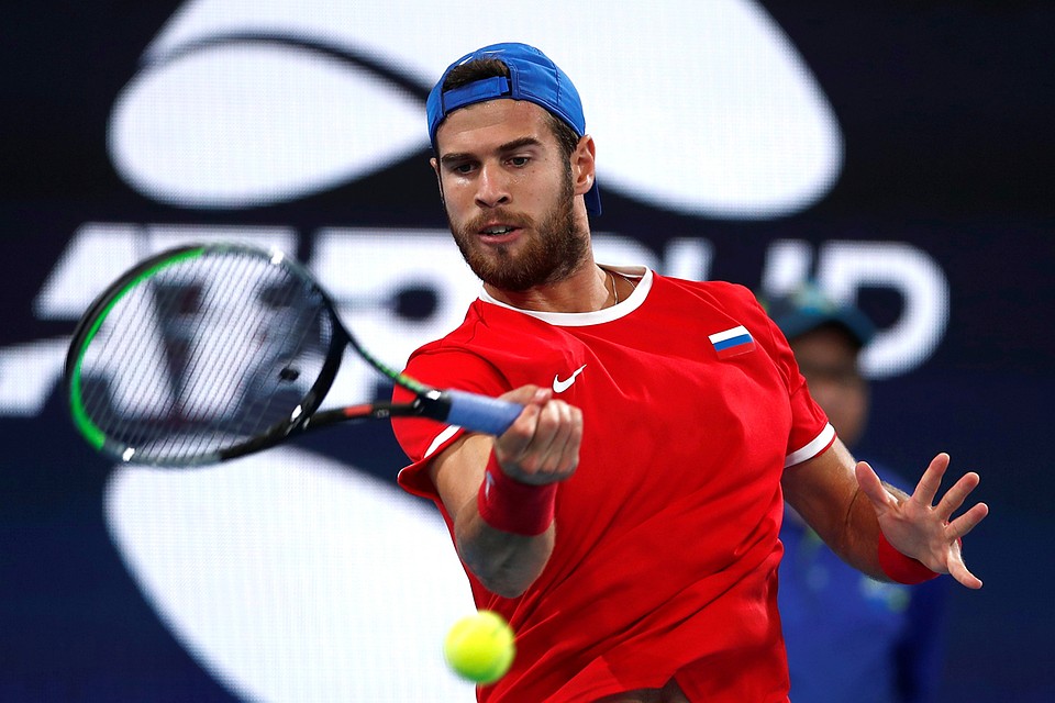 Карен Хачанов с большим трудом пробился в третий круг Australian Open