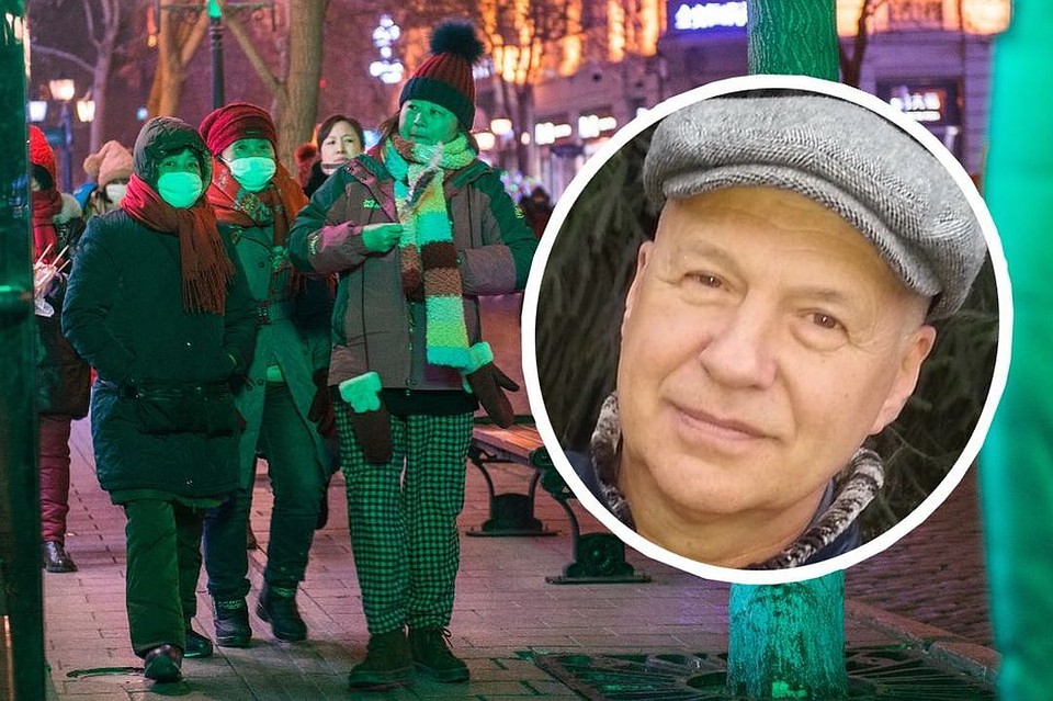 Сотрудник СО РАН Александр Чепурнов советует брать пример с китайцев и ходить в масках.