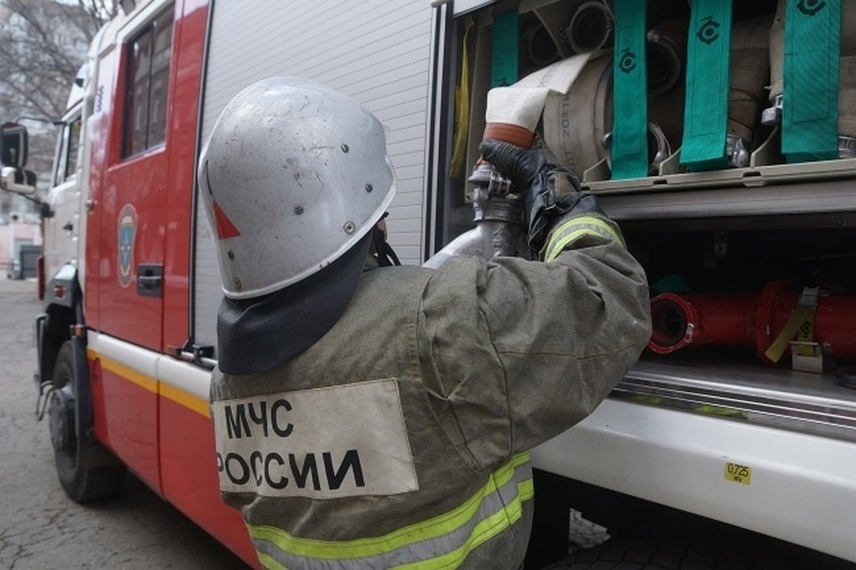 Причина пожара будет установлена позже.