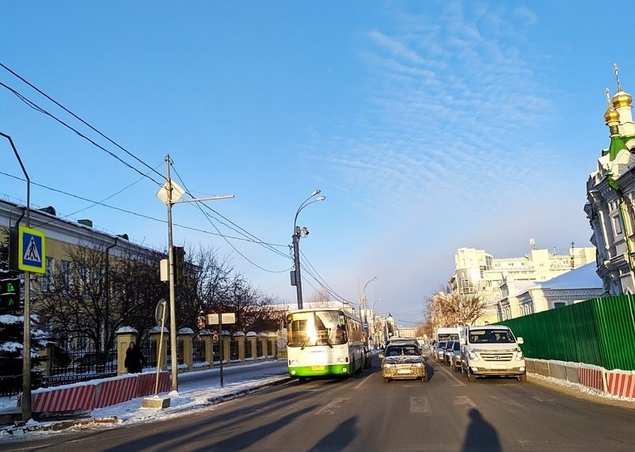 В Тюмени будет идти снег до самого вечера.