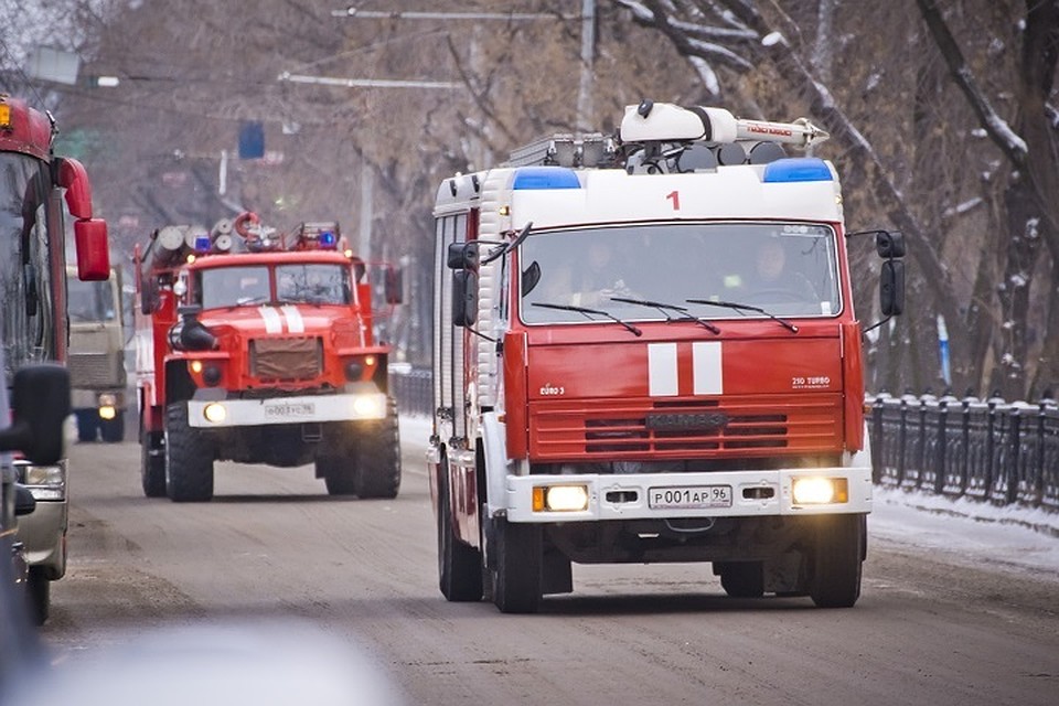 Пожарные прибыли на место в считанные минуты
