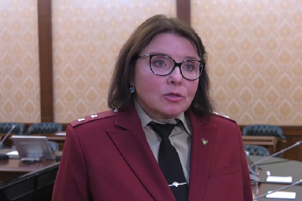 Глава Тюменского Роспотребнадзора: коронавирус не представляет опасности для населения.Скрин с видео