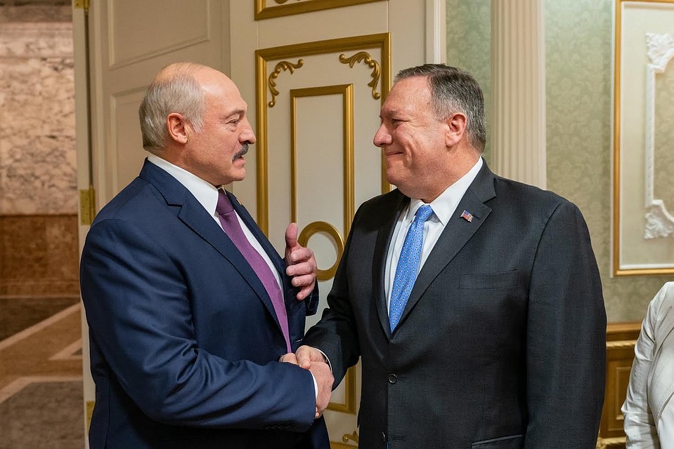 Президент Беларуси прокомментировал визит руководителя Госдепа Майкла Помпео.