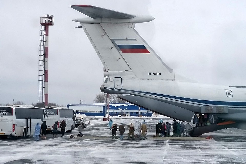 Прошла эвакуация россиян в Тюмень из-за коронавируса