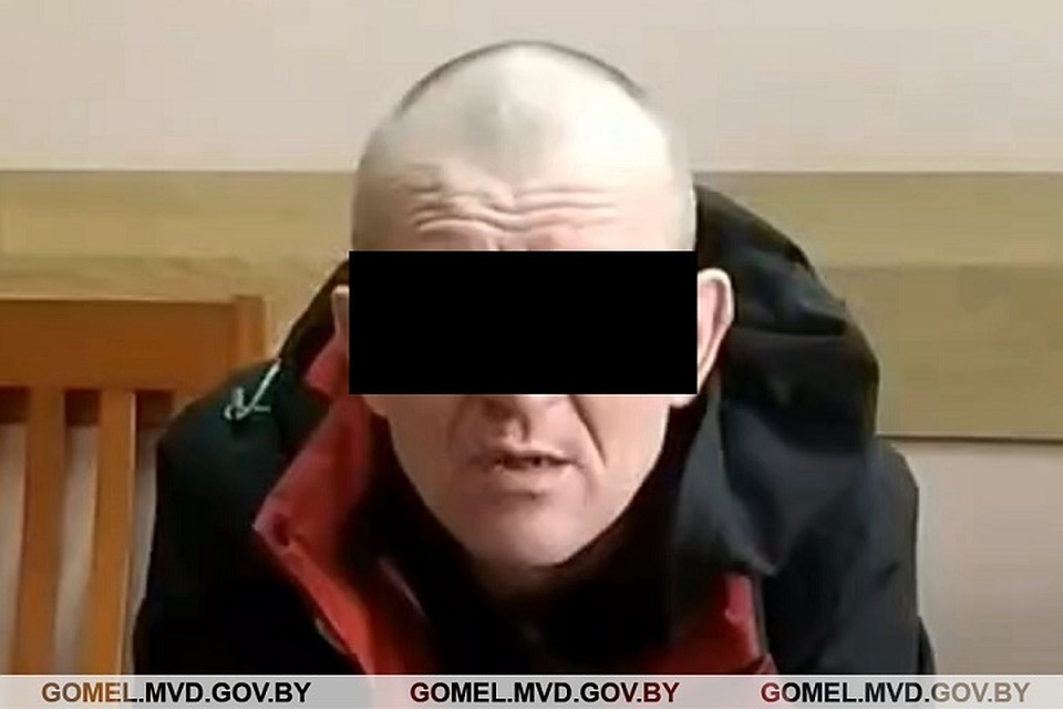 Напавшего на таксиста мужчину обнаружили на автотрассе. Фото: УВД Гомельского облисполкома.