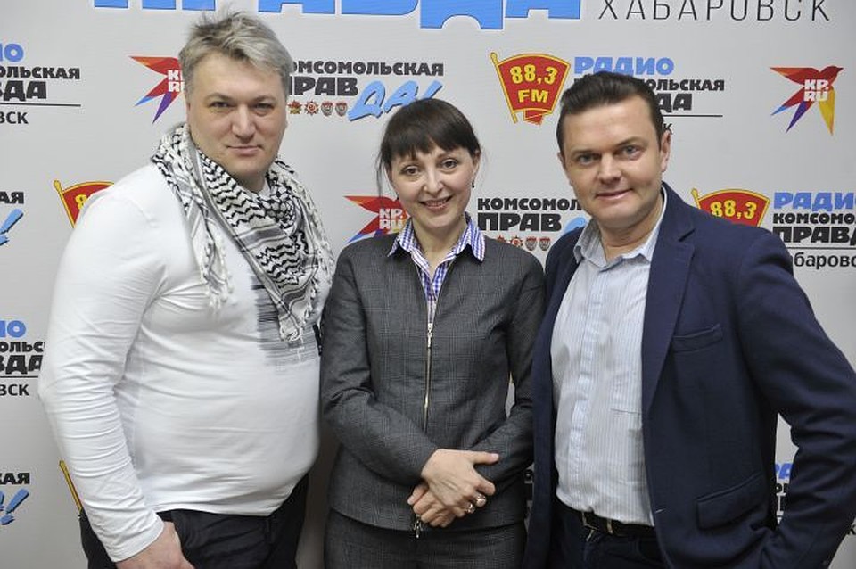 Ирина Зикунова в прямом эфире радио «Комсомольская правда-Хабаровск»