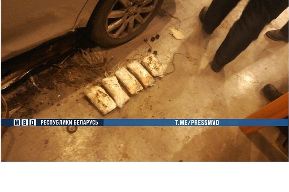 В машине задержанного было 6 кило героина. Фото: МВД.
