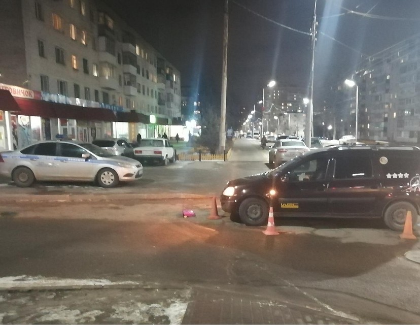 В Орле легковушка сбила женщину между двумя тротуарами. Фото: Госавтоинспекция