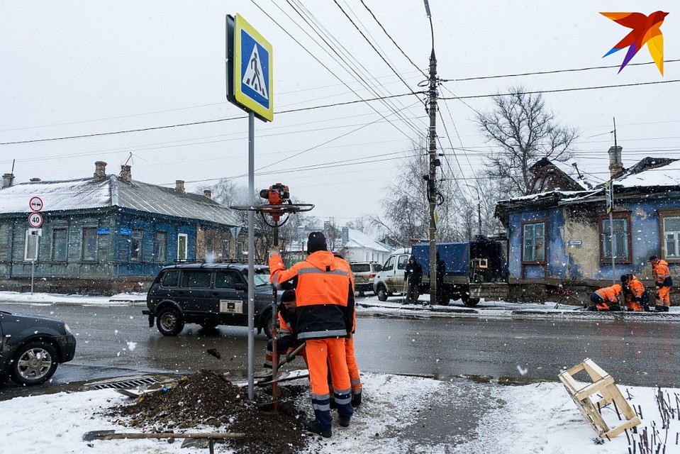 На Васильевской улице в Орле появится 9 новых фонарей пешеходных переходах