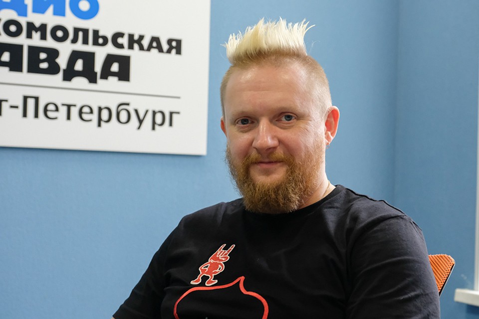 Трофим Татаренков в студии радио «Комсомольская Правда в Петербурге», 92.0 FM