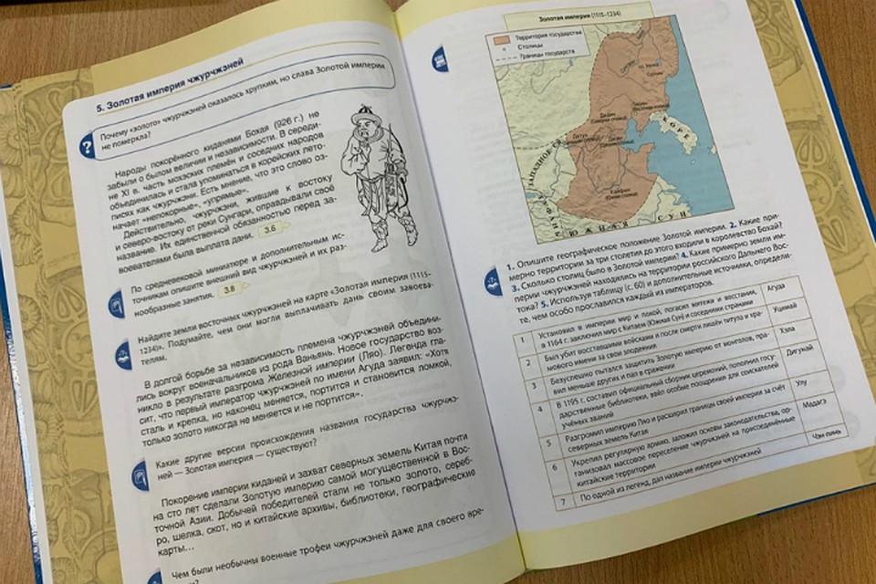 В Хабаровском крае издали учебник по истории Дальнего Востока ФОТО: Министерство образования и науки Хабаровского края