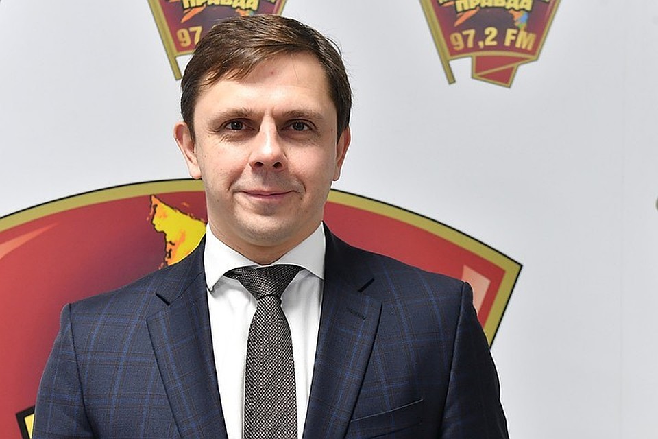 Губернатор Орловской области Андрей Клычков на Радио "Комсомольская правда".