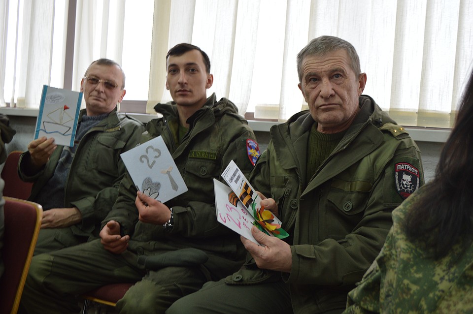 Дети подняли боевой дух бойцам, которые держат оборону