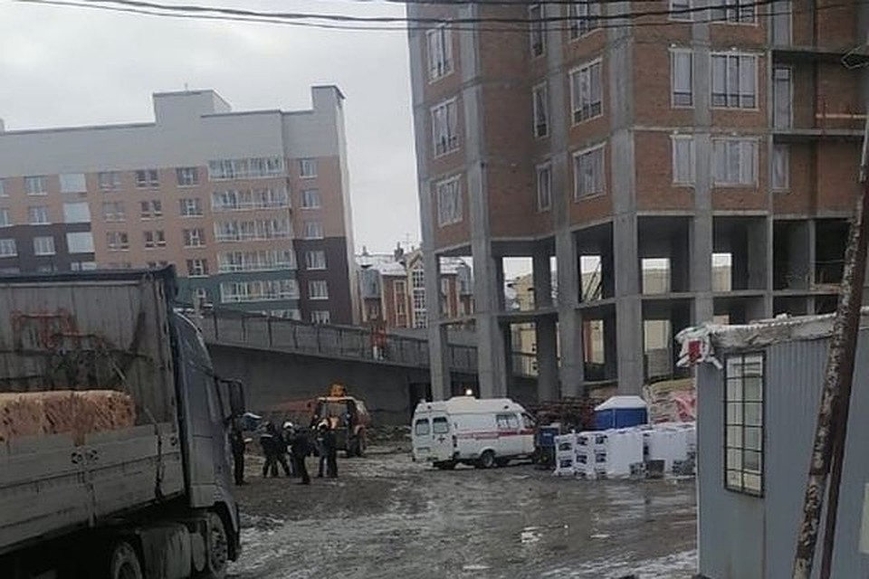 На стройке в центре города погиб рабочий.