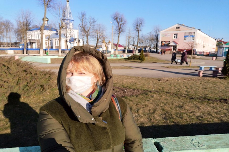 Корреспондент "Комсомолки" удивила райцентр маской.