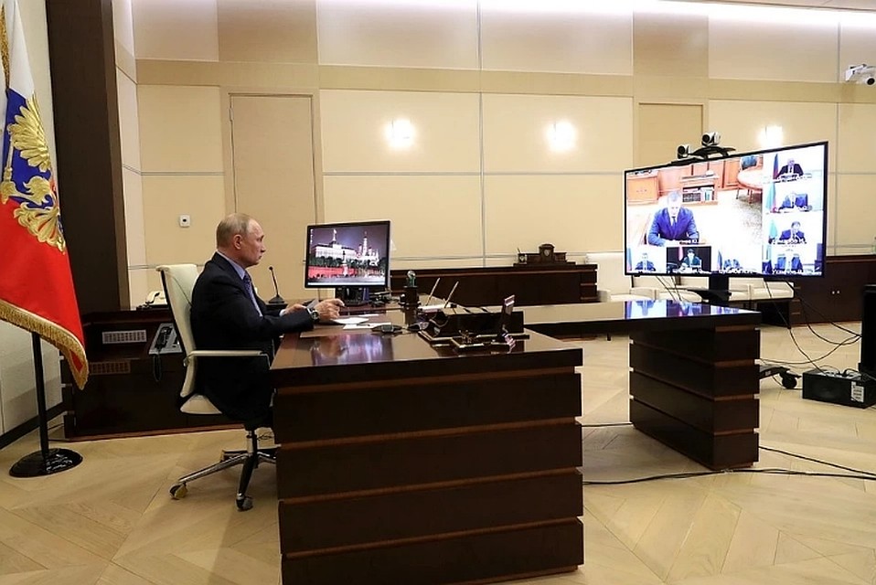 «Береженого Бог бережет»: Путин попросил россиян серьезнее относиться к борьбе с коронавирусом