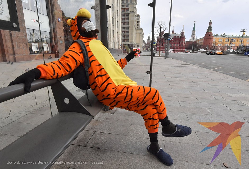 Москвичи на самоизоляции