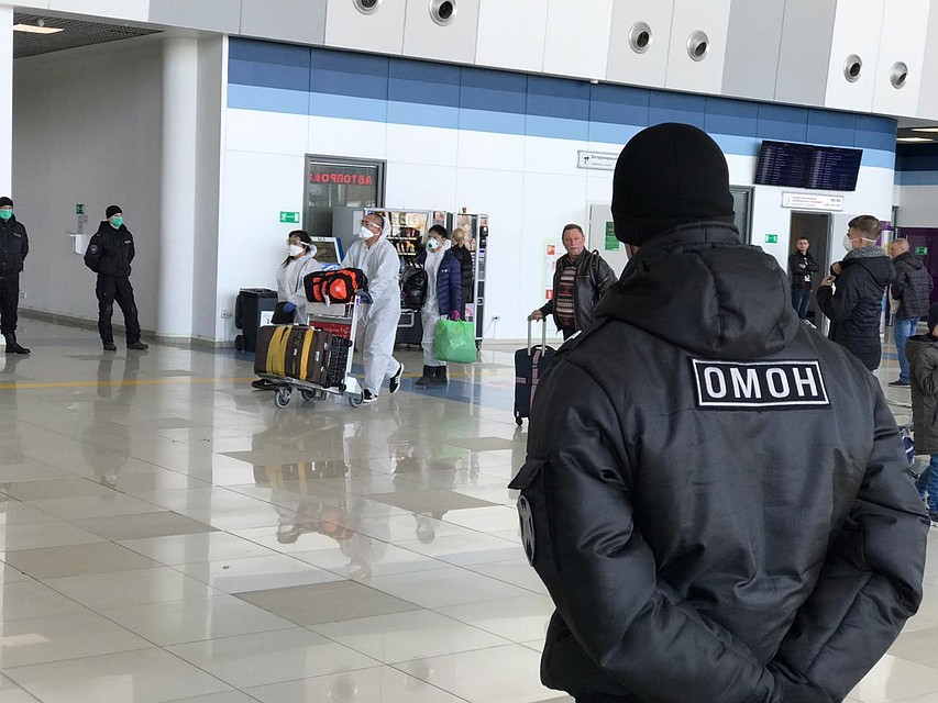 В аэропорту Владивостока