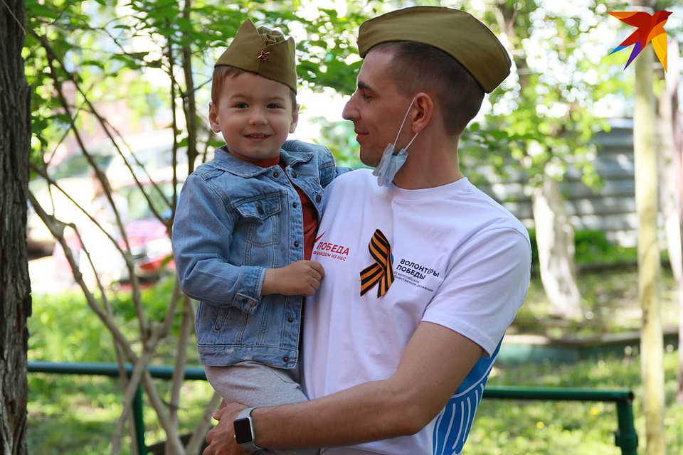 День Победы в Барнауле 9 мая 2020 года. Фото: Олег УКЛАДОВ