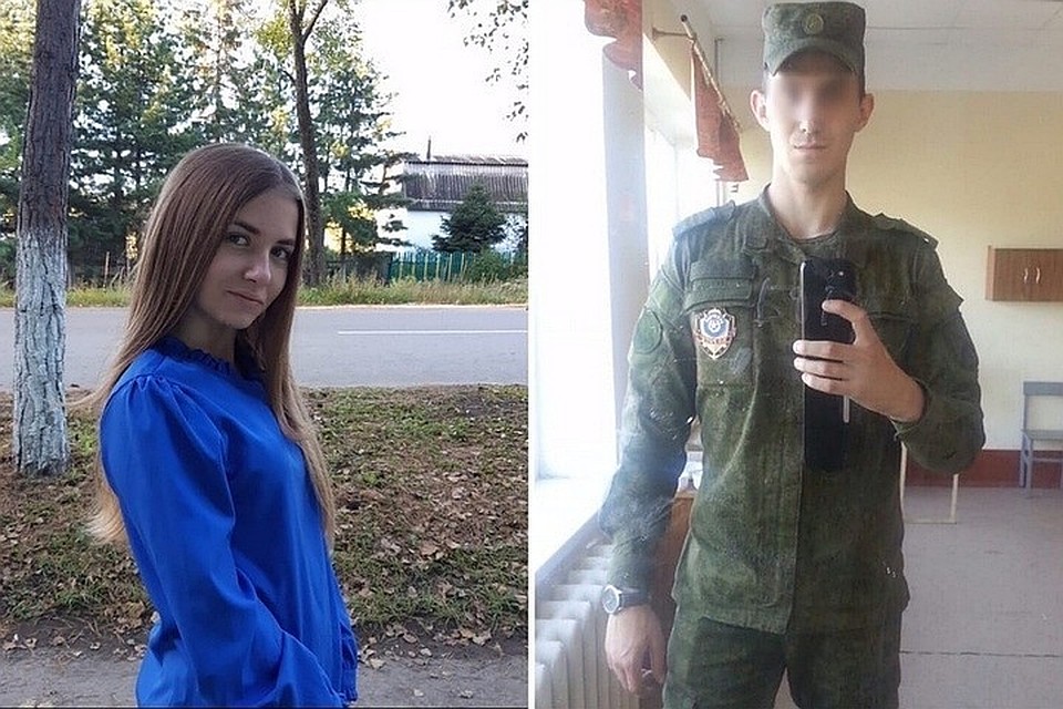 На снимке убитая Даша, а рядом человек, которого она называла братом. "Брат" и лишил ее жизни. Фото: личные станицы погибшей и обвиняемого в убийстве.