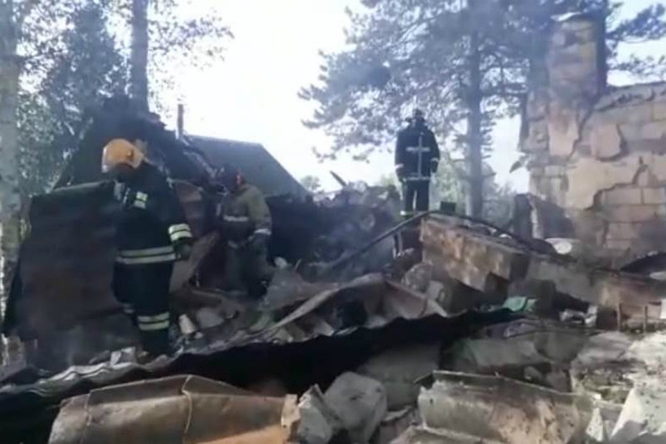 В Еврейской автономии целиком сгорел жилой дом